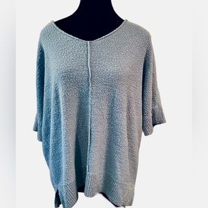 NWT Off the Shoulder/Wide neck Oversized Sweater with 3/4 Sleeves.